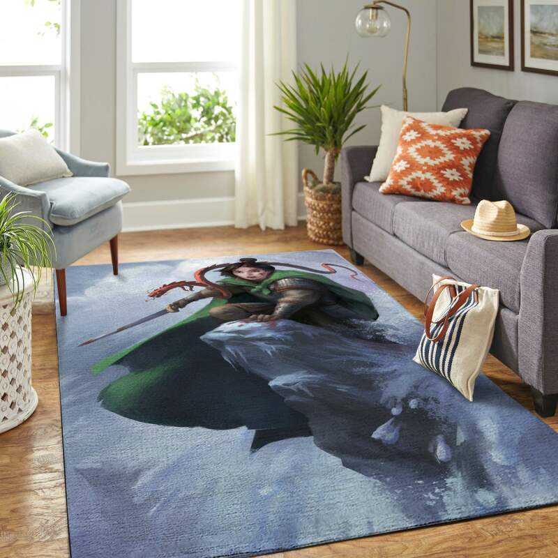 Mulan Living Room Area Rectangle Rug