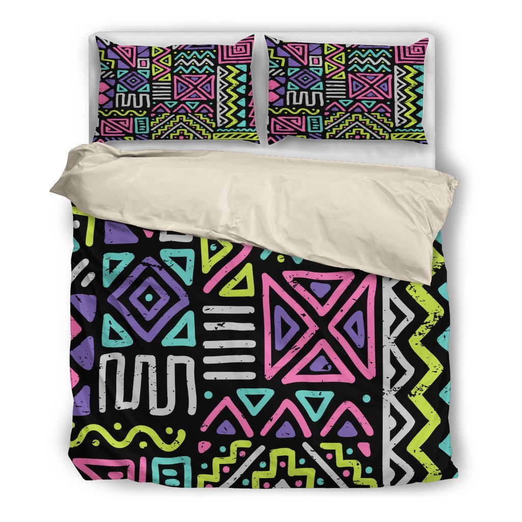 Multi Color 3D Customized Duvet Cover Bedding Set