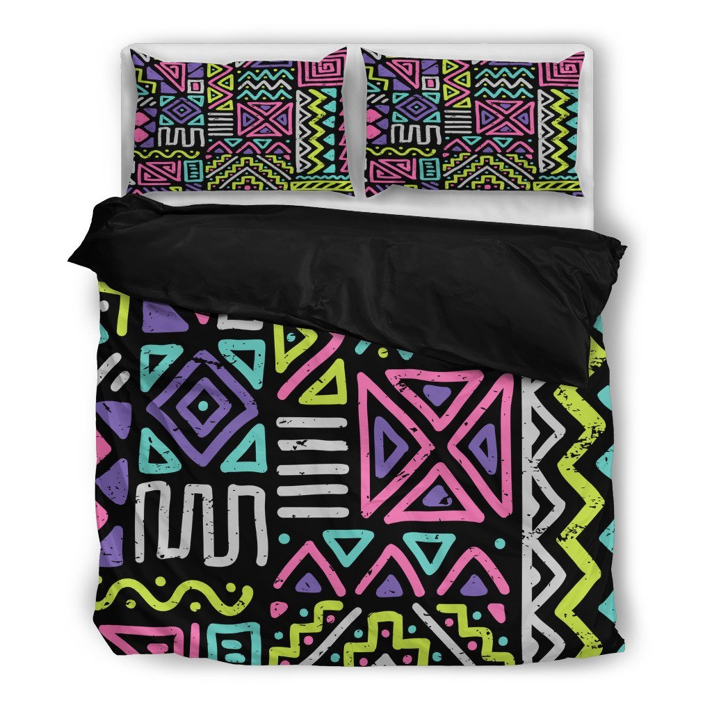 Multicolor 3D Customized Duvet Cover Bedding Set