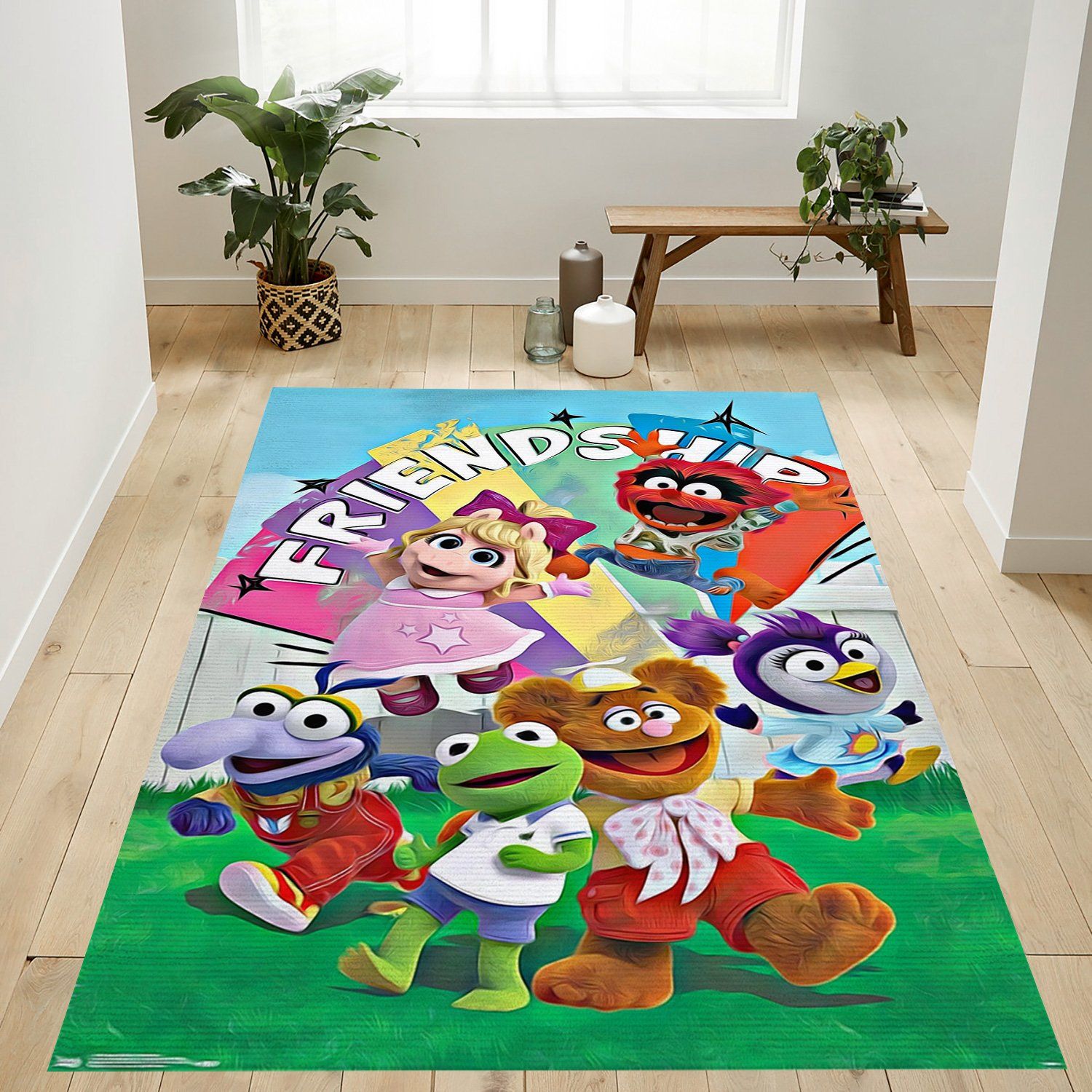 Muppet Babies Friendship Rectangle Rug – Custom Size And Printing
