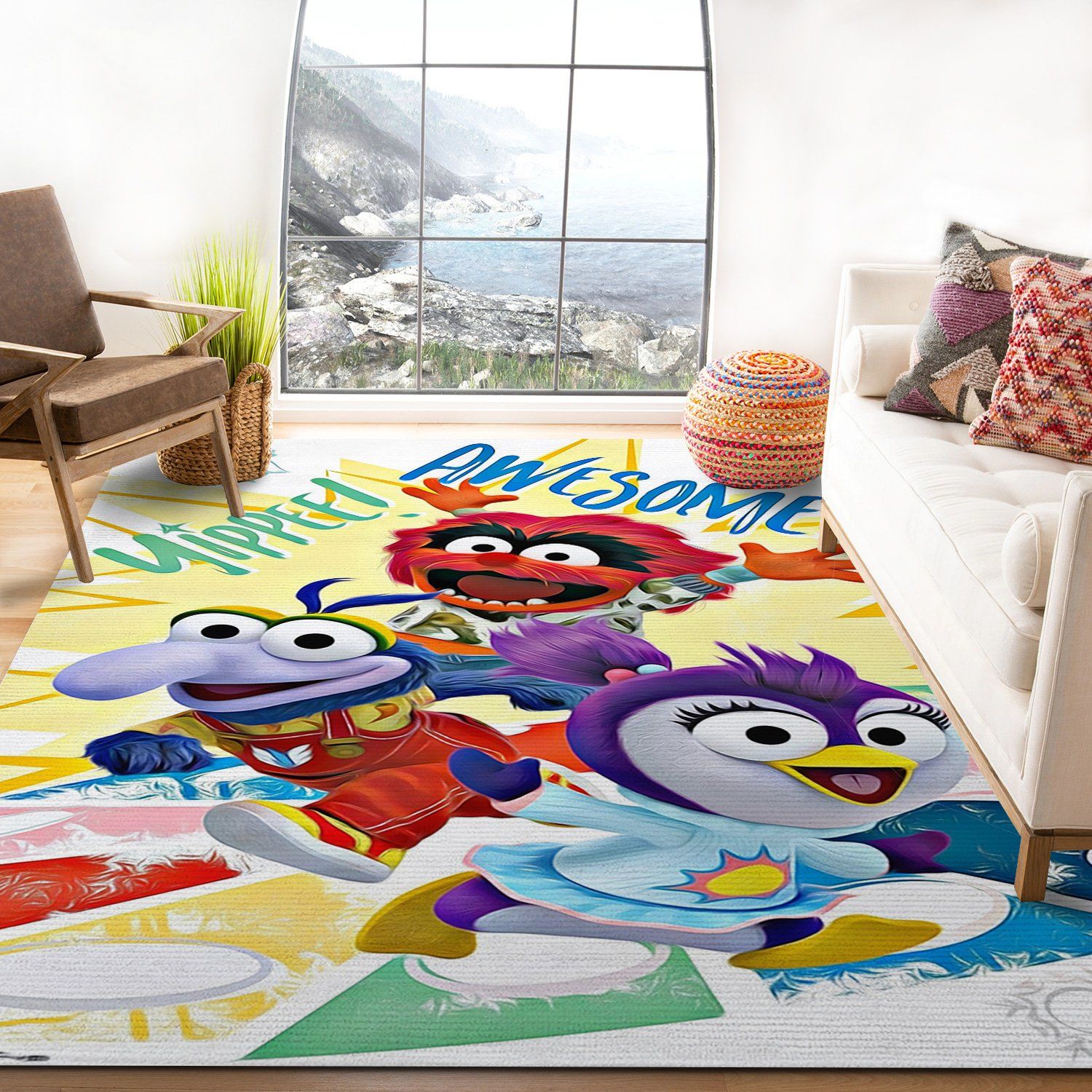 Muppet Babies Rectangle Rug – Custom Size And Printing