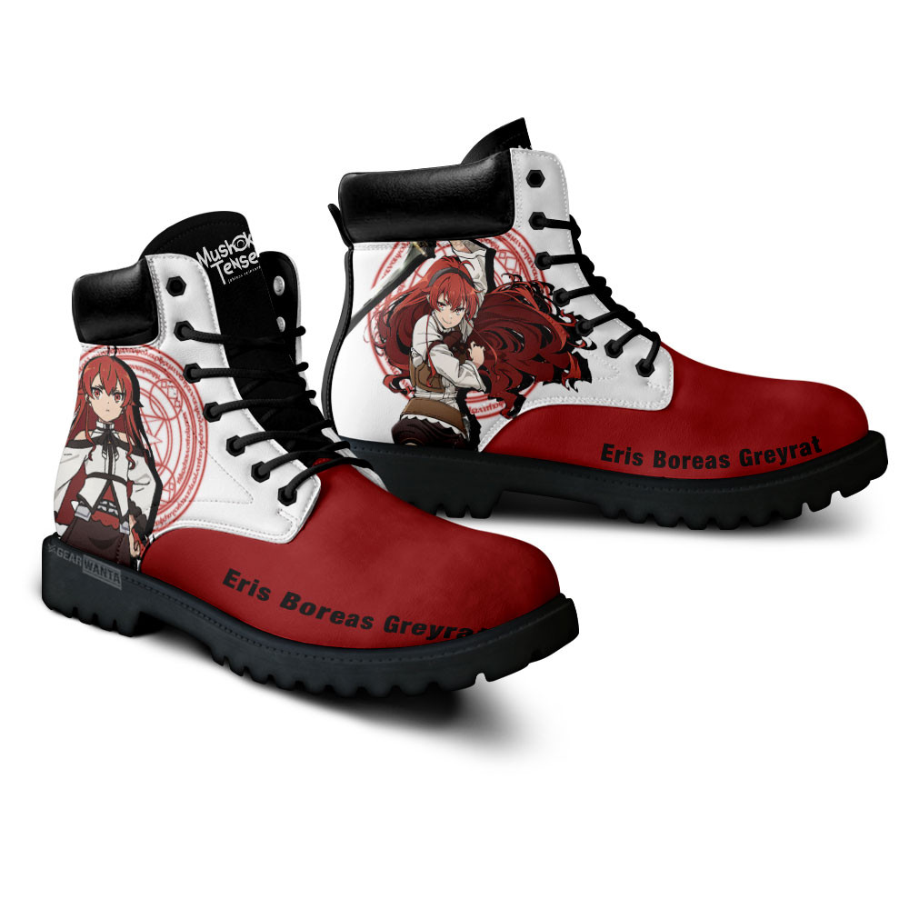Mushoku Tensei Eris Boreas Greyrat Boots Anime Custom Shoes