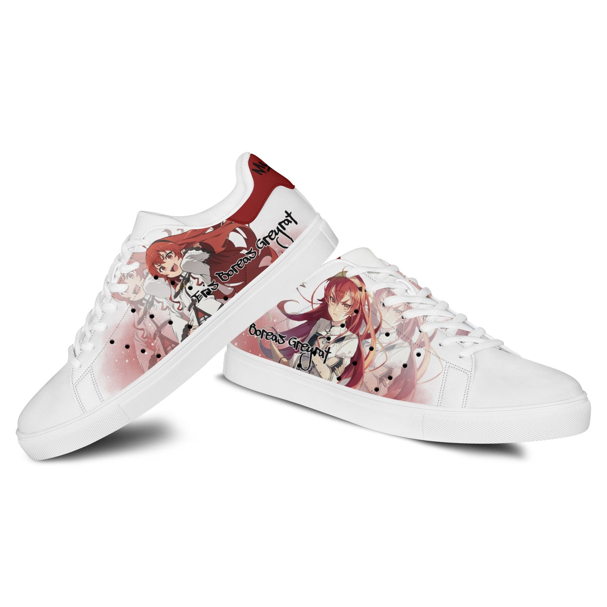 Mushoku Tensei Eris Boreas Greyrat Skate Sneakers Custom Anime Shoes