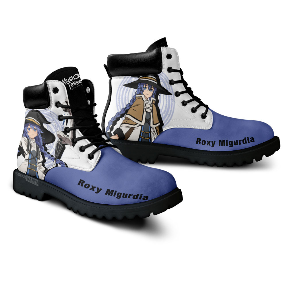 Mushoku Tensei Roxy Migurdia Boots Anime Custom Shoes