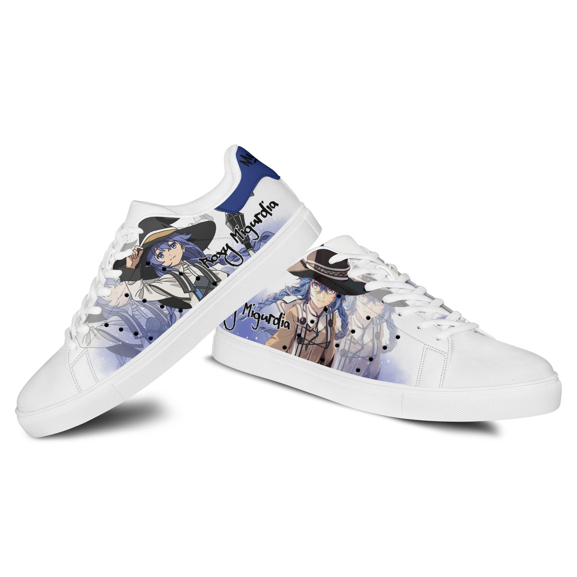 Mushoku Tensei Roxy Migurdia Skate Sneakers Custom Anime Shoes