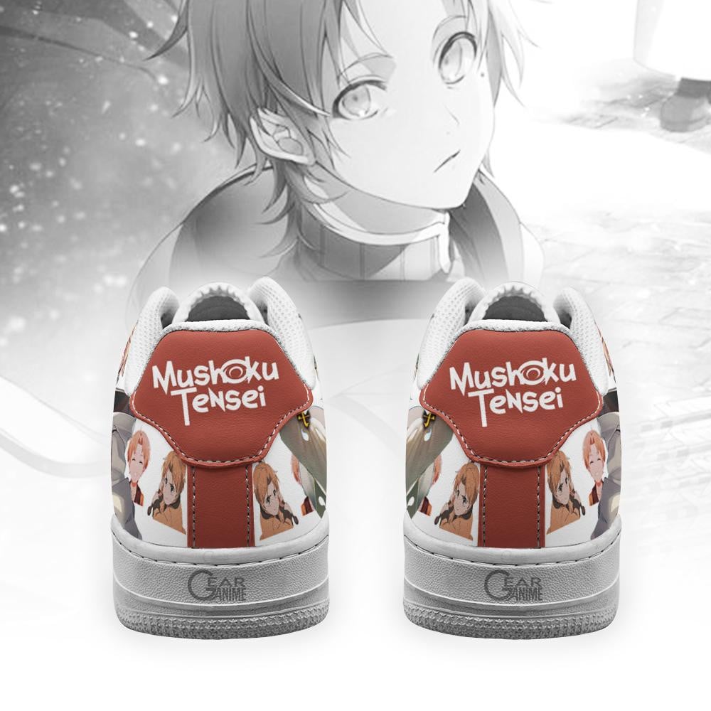 Mushoku Tensei Rudeus Greyrat Air Sneakers Custom Anime Shoes