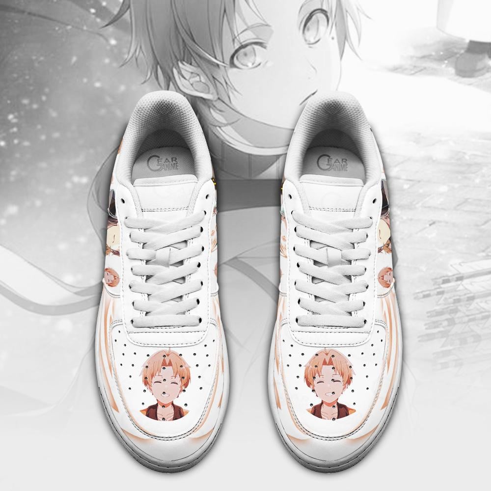 Mushoku Tensei Rudeus Greyrat Air Sneakers Custom Anime Shoes