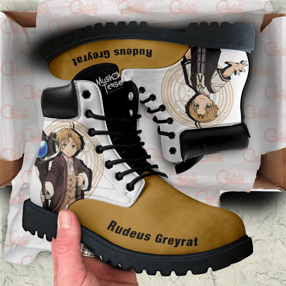 Mushoku Tensei Rudeus Greyrat Boots Anime Custom Shoes