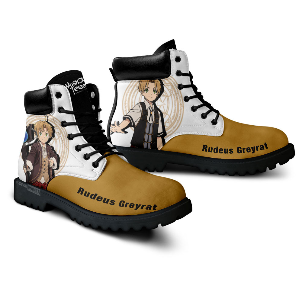 Mushoku Tensei Rudeus Greyrat Boots Anime Custom Shoes