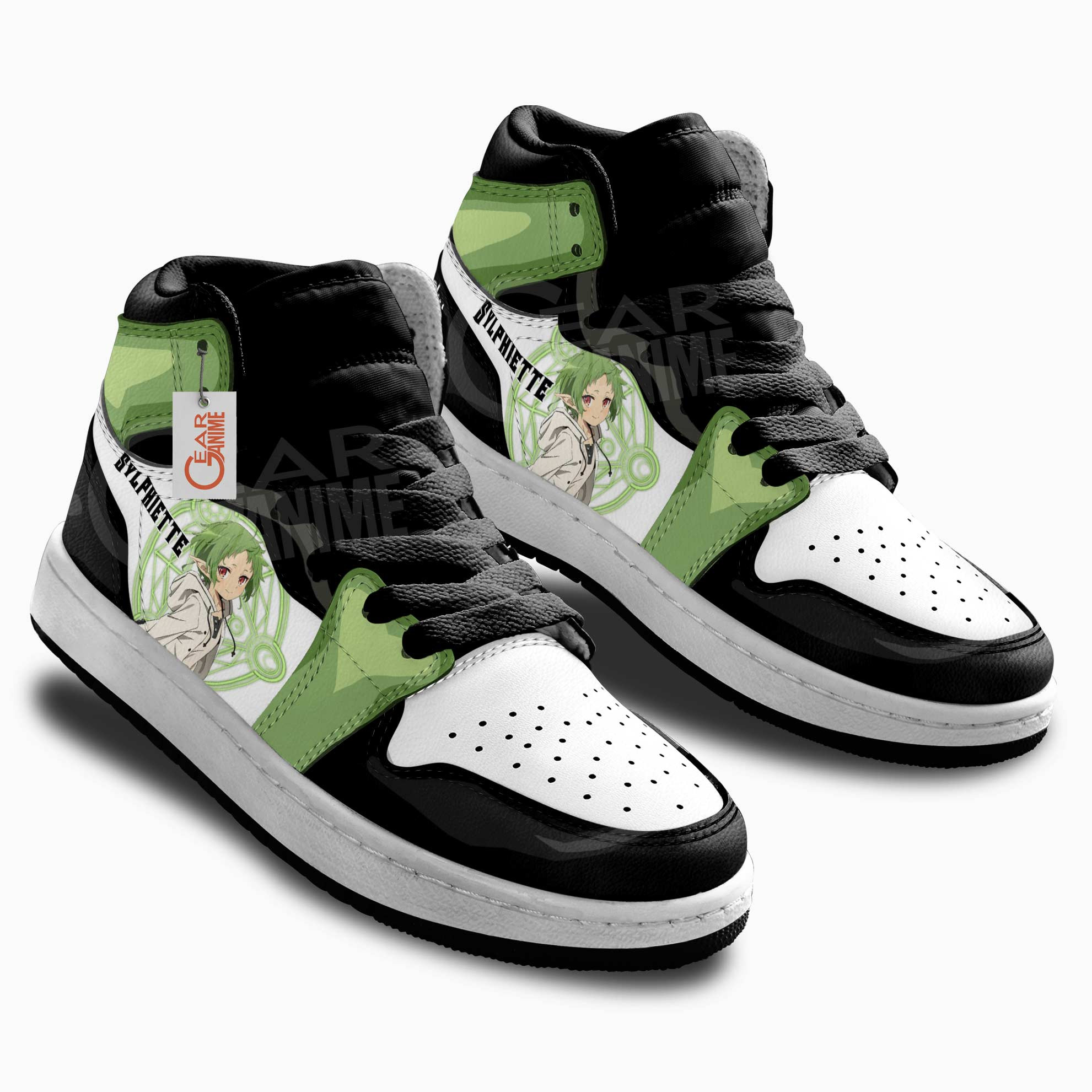 Mushoku Tensei Sylphiette Anime Custom Kids Sneakers
