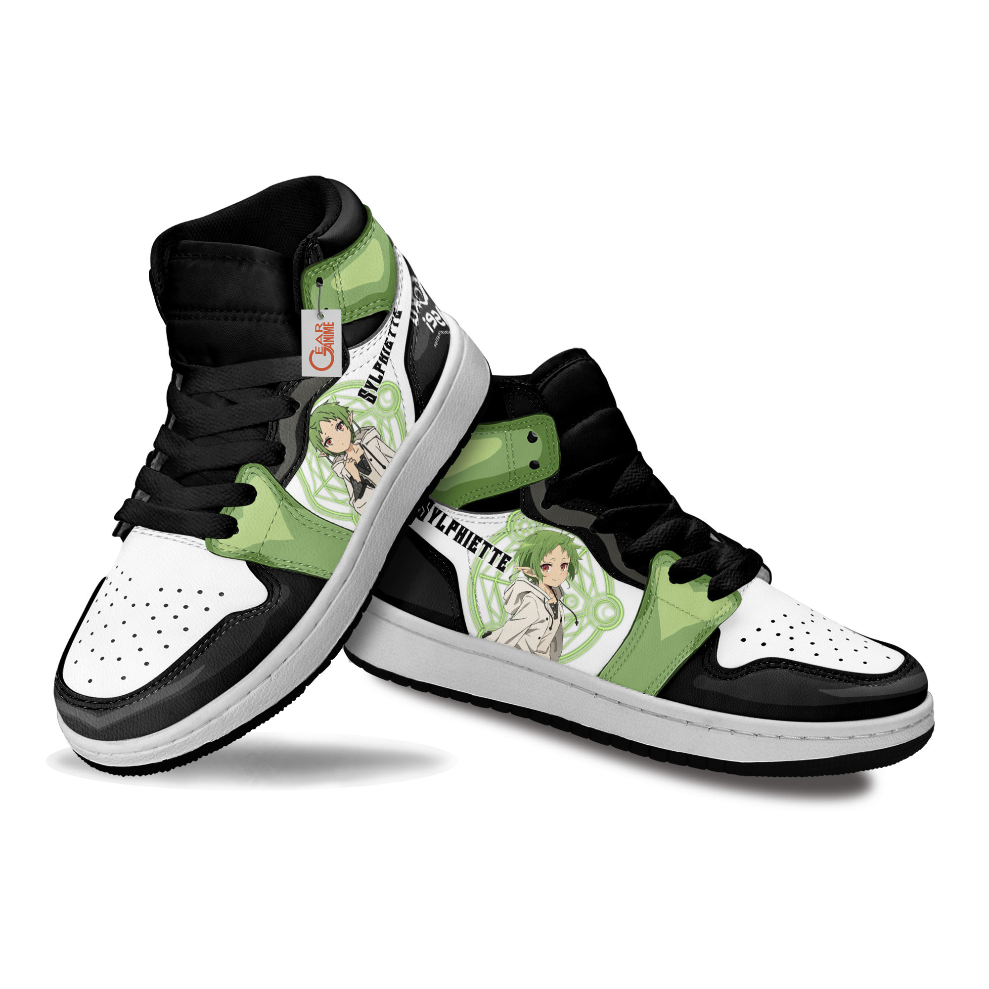 Mushoku Tensei Sylphiette Anime Custom Kids Sneakers