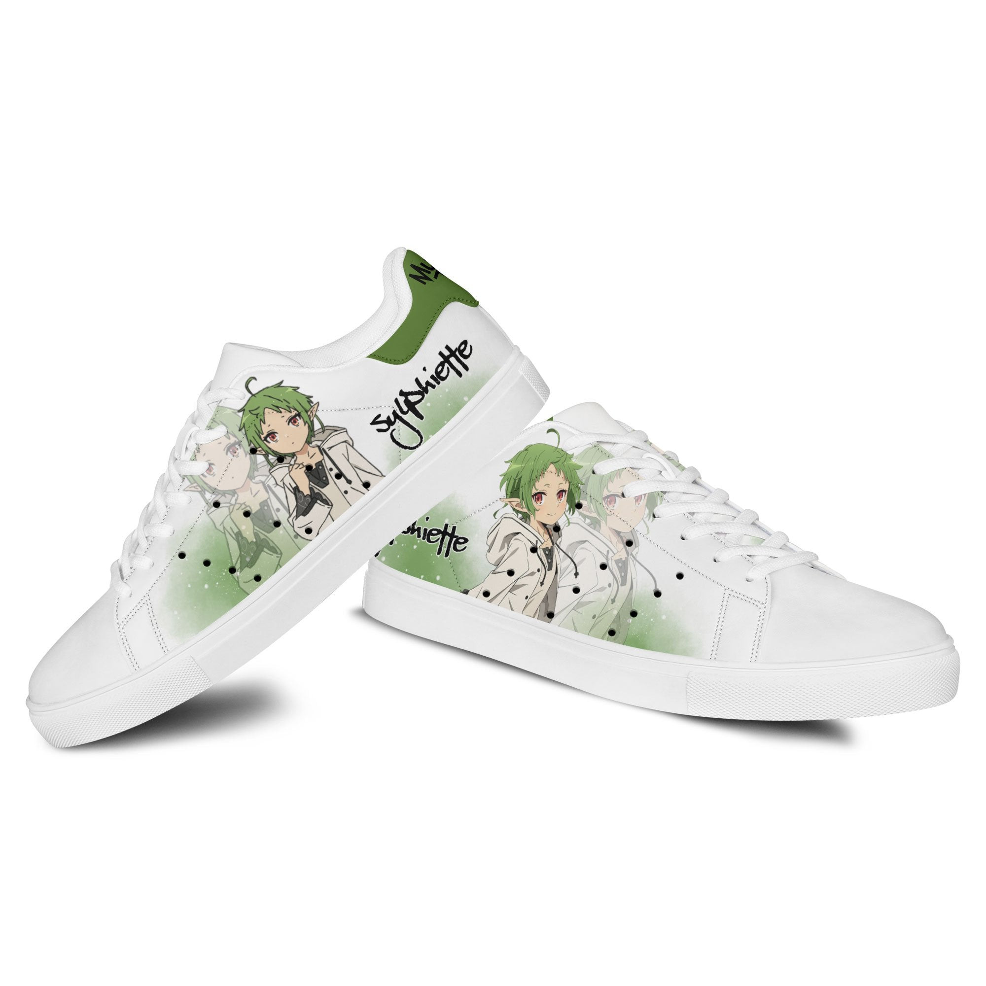 Mushoku Tensei Sylphiette Skate Sneakers Custom Anime Shoes