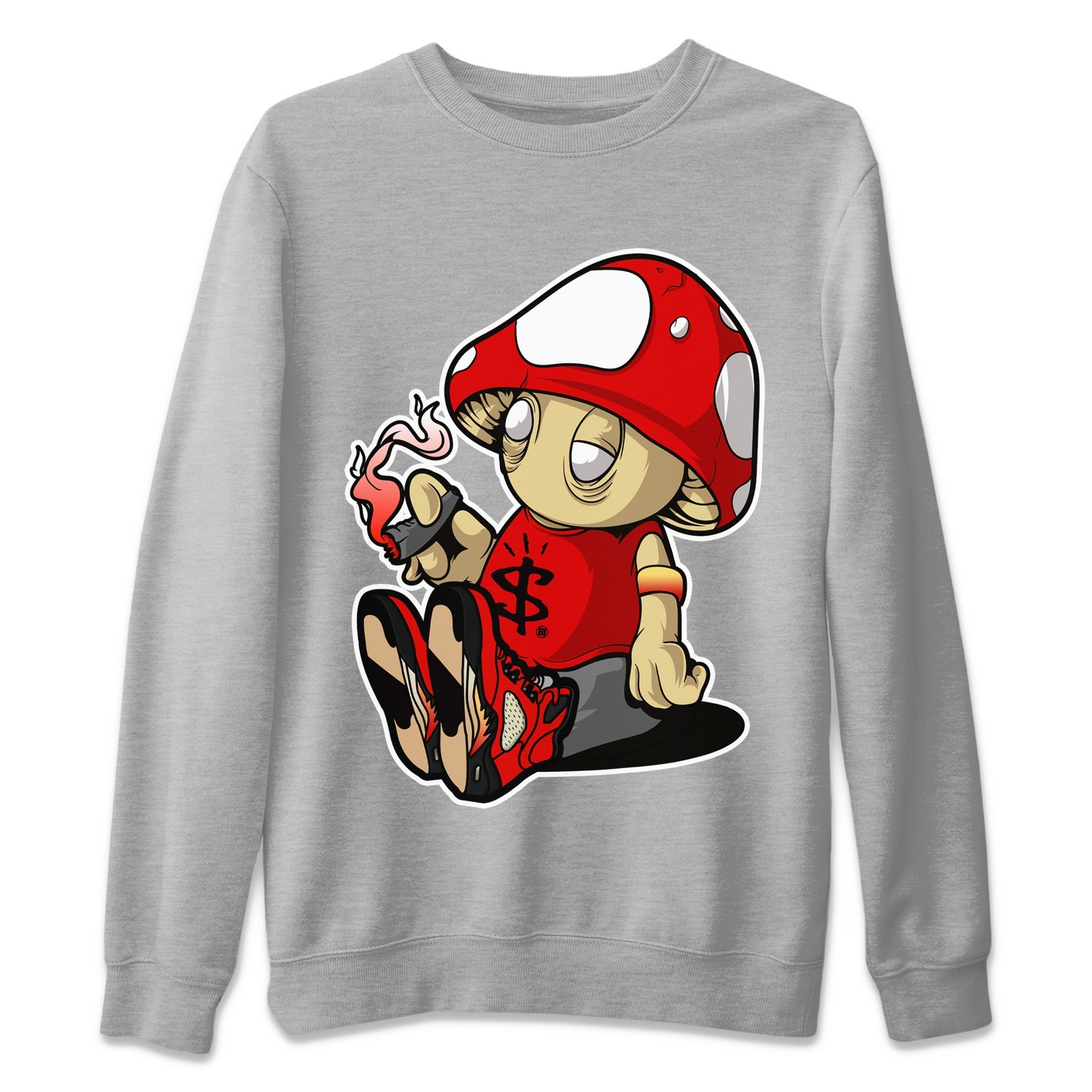 Mushrooms Unisex Sweater – Air Jordan 5 Mars For Her, Sneakers Matching Sweater