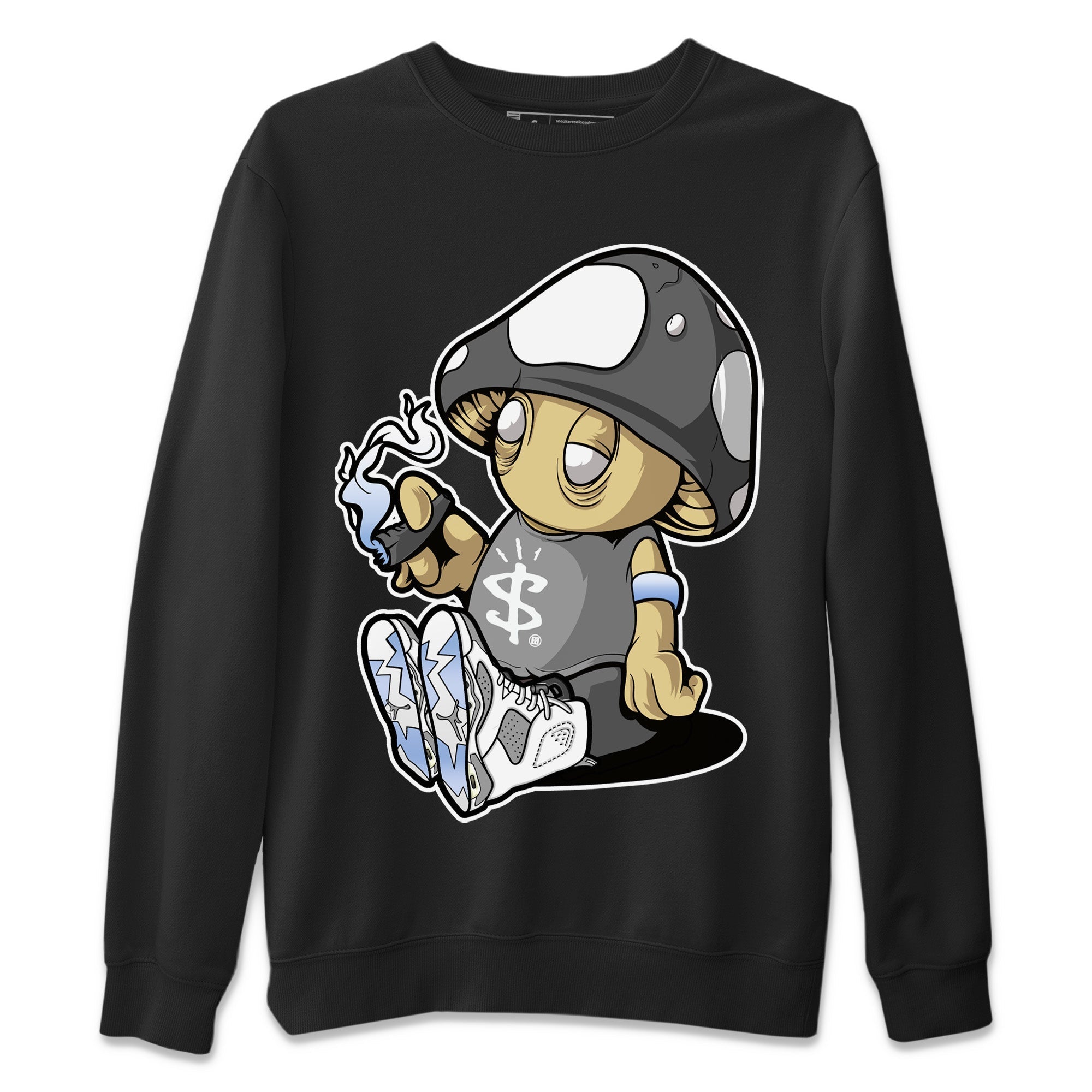 Mushrooms Unisex Sweater – Air Jordan 6 Cool Grey, Sneakers Matching Sweater