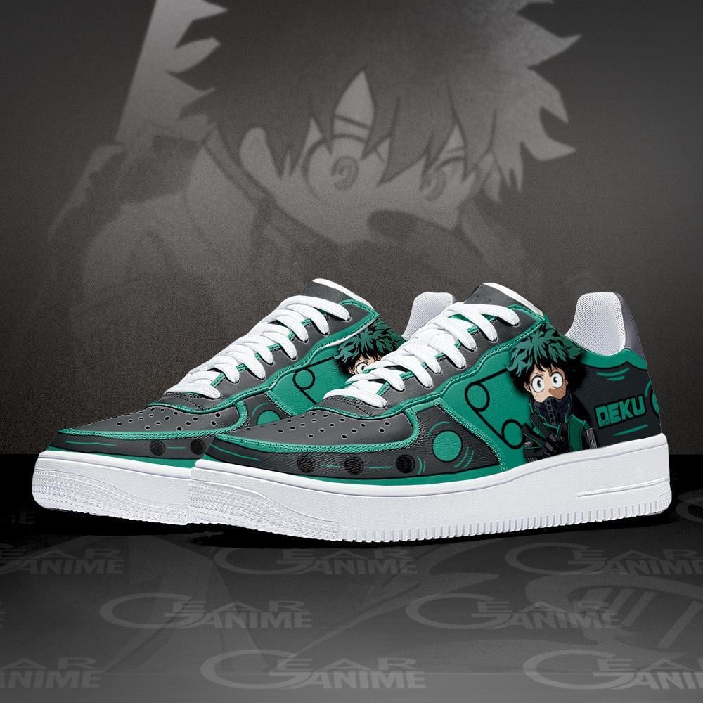 Musketeer Deku Air Sneakers Custom Anime My Hero Academia Shoes