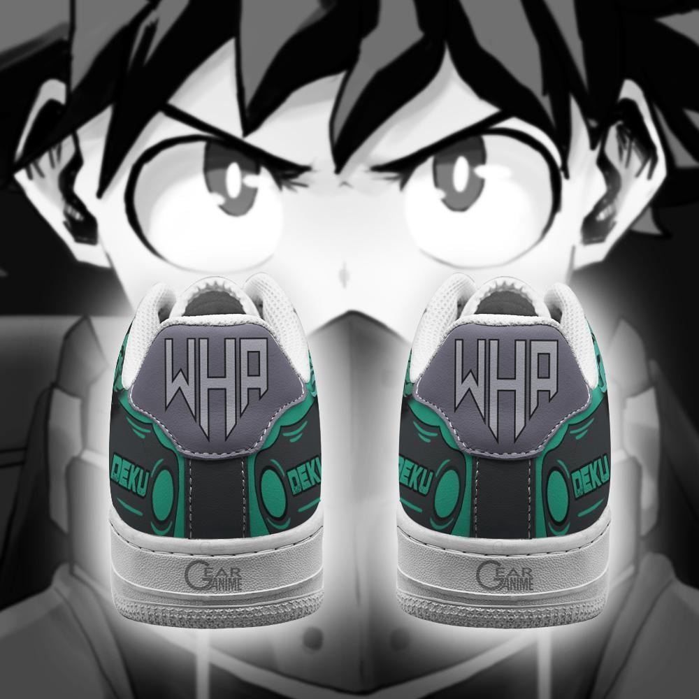 Musketeer Deku Air Sneakers Custom Anime My Hero Academia Shoes