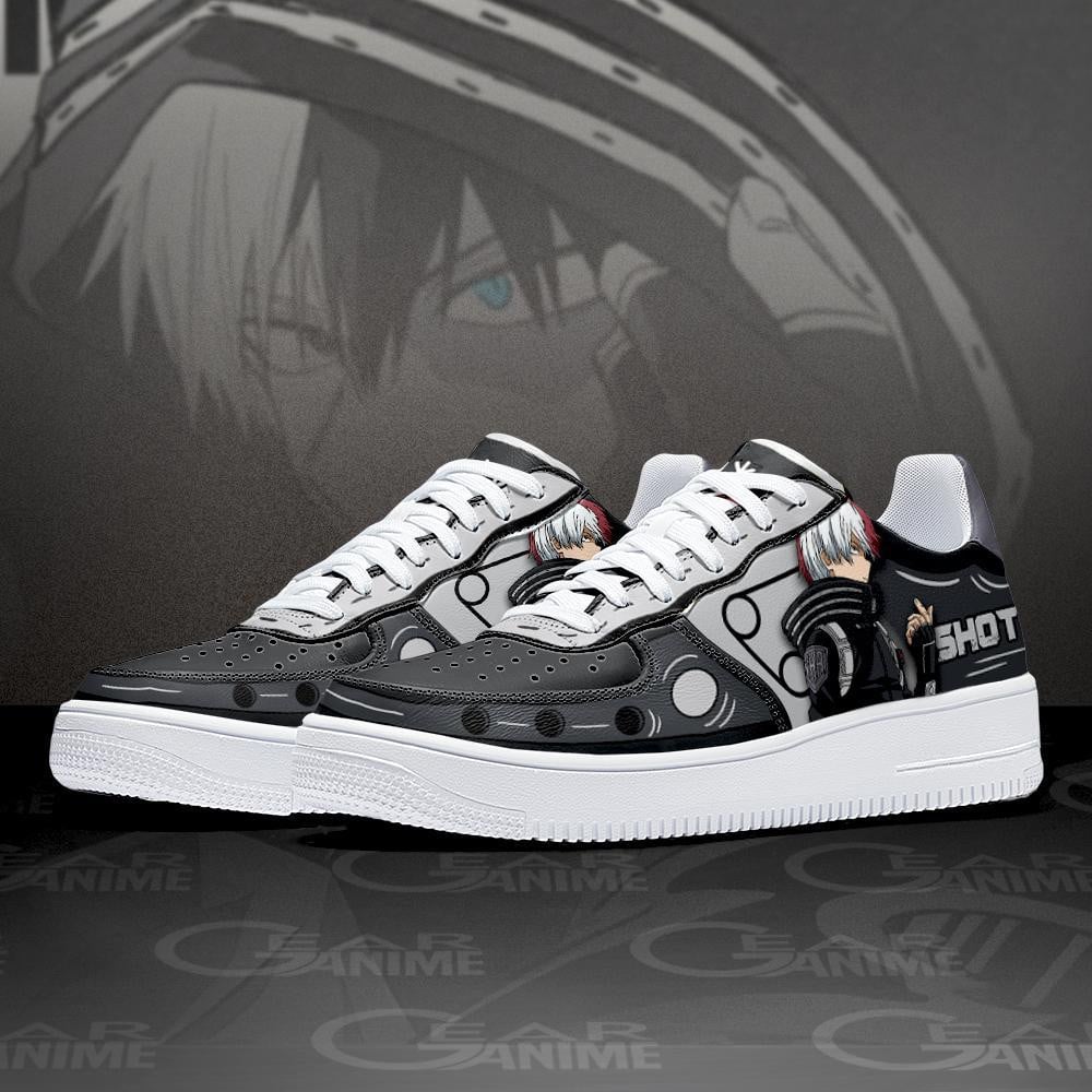Musketeer Shoto Todoroki Air Sneakers Custom Anime My Hero Academia Shoes