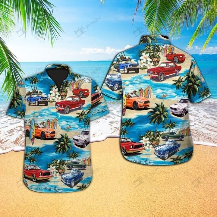 Mustang Car Hawaiian Shirt 180720
