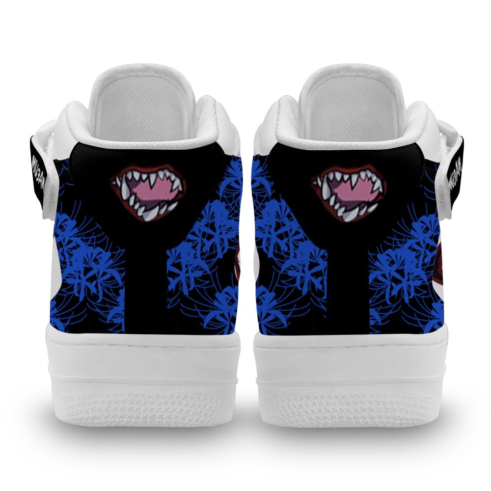 Muzan Kibutsuji Sneakers Air Mid Custom Anime Demon Slayer Shoes