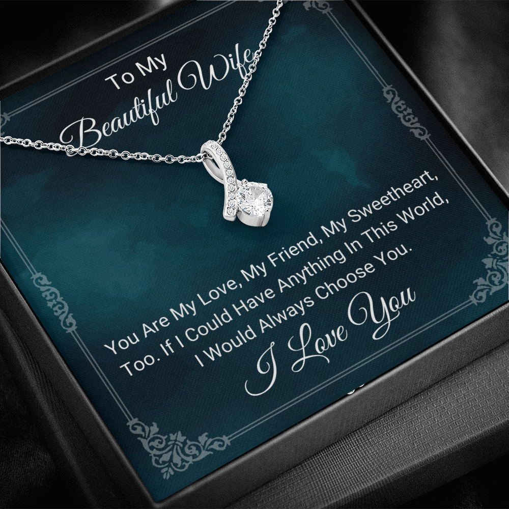 My Beautiful Wife, I Love You – Alluring Beauty Necklace