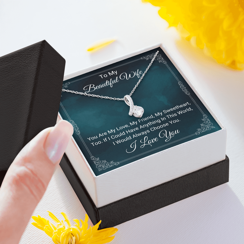 My Beautiful Wife, I Love You – Alluring Beauty Necklace