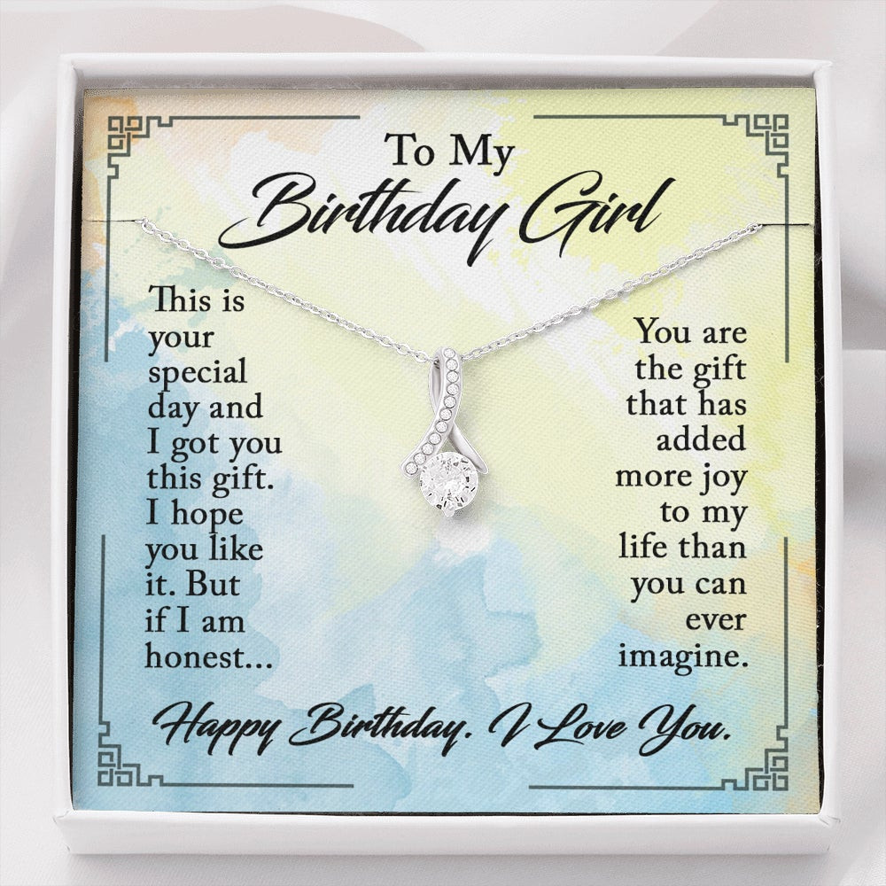 My Birthday Girl, You Are The Gift – Alluring Beauty Necklace