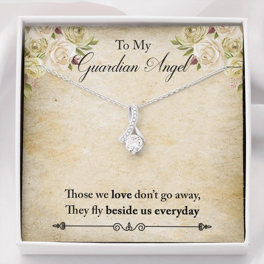 My Guardian Angel Flies Beside Me,  – Alluring Beauty Necklace
