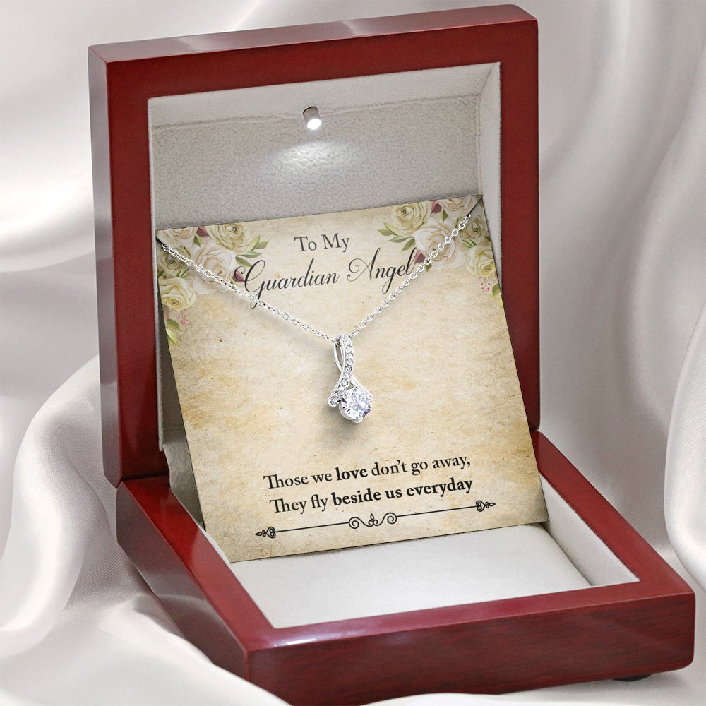 My Guardian Angel Flies Beside Me,  – Alluring Beauty Necklace