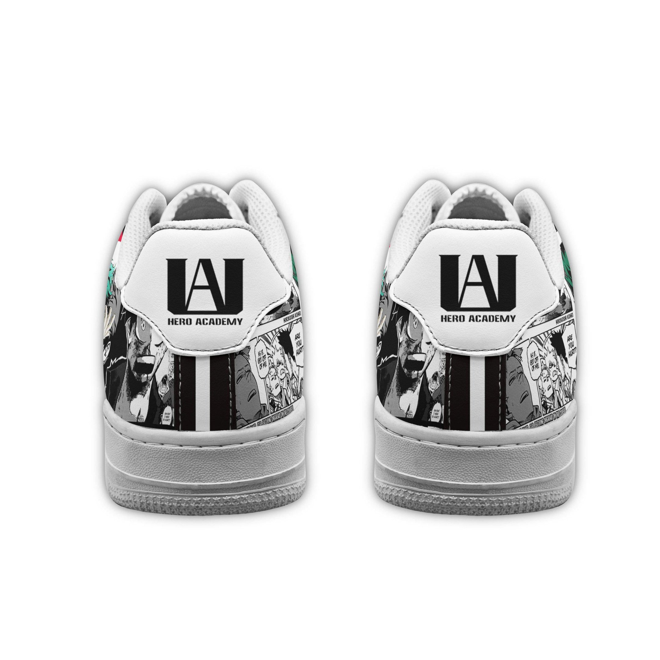 My Hero Academia Air Sneakers Custom BNHA Manga Mixed Anime Shoes