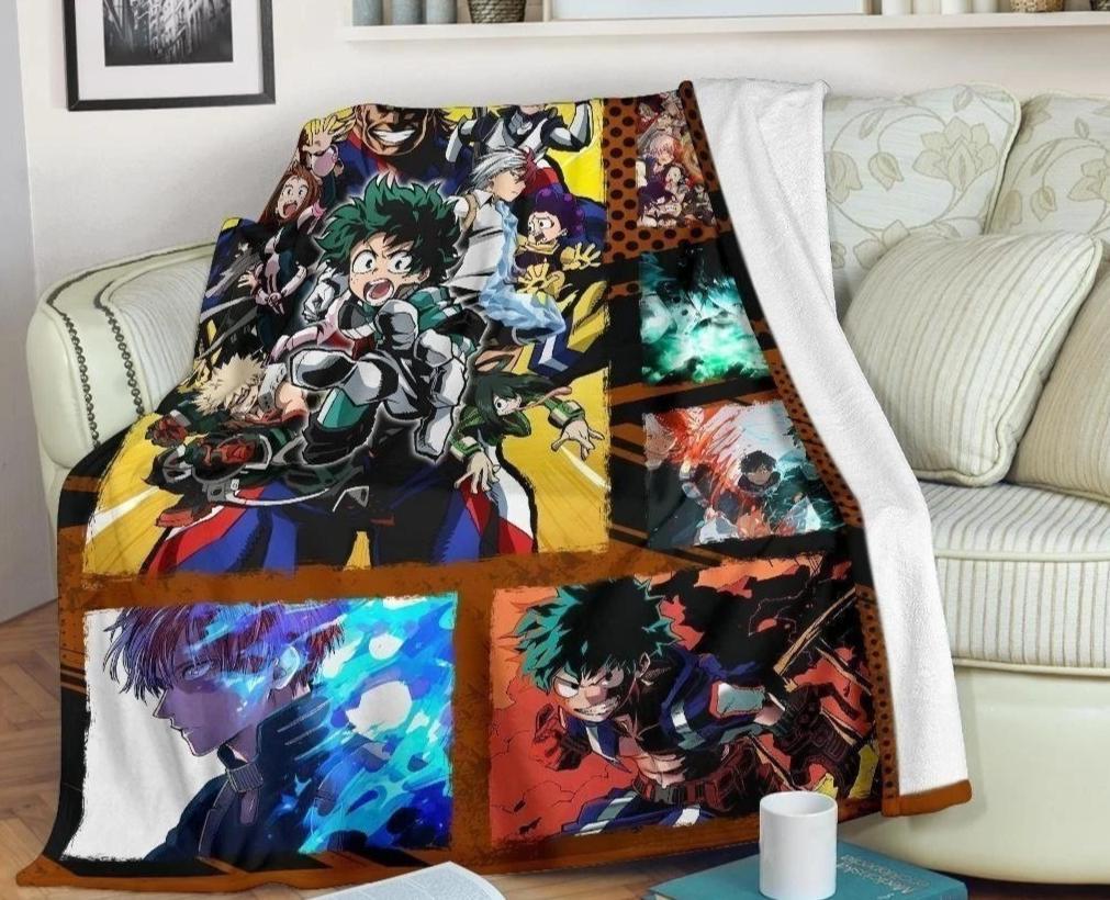 My Hero Academia Anime Fleece Blanket