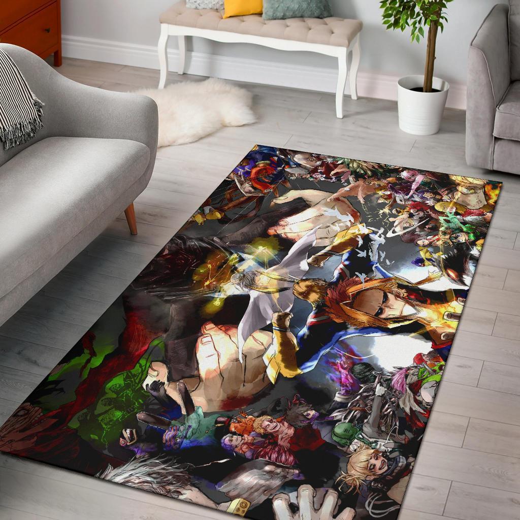 My Hero Academia Area Rectangle Rug