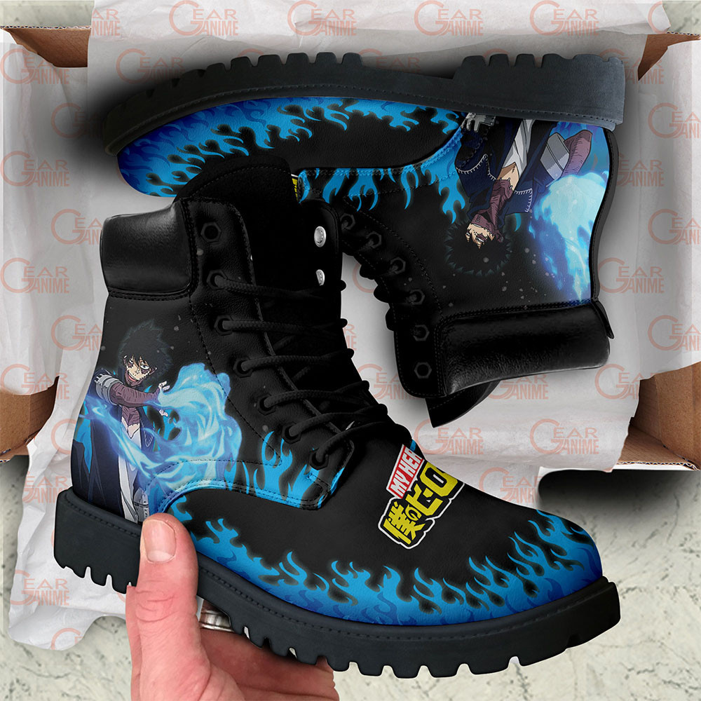 My Hero Academia Dabi Boots Custom Anime Shoes