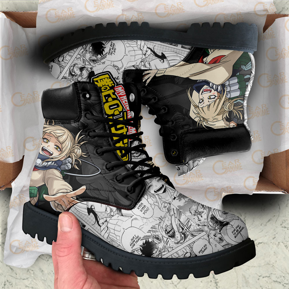 My Hero Academia Himiko Toga Boots Anime Custom Shoes