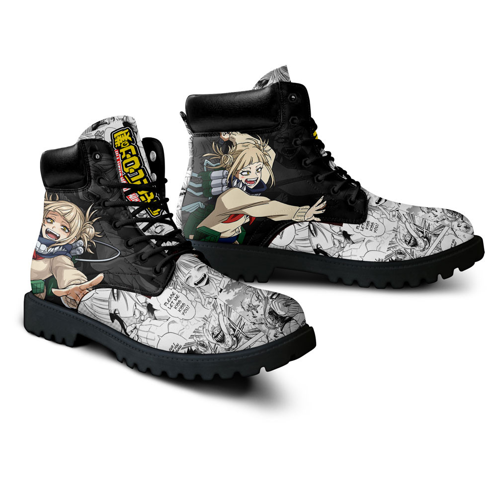 My Hero Academia Himiko Toga Boots Anime Custom Shoes