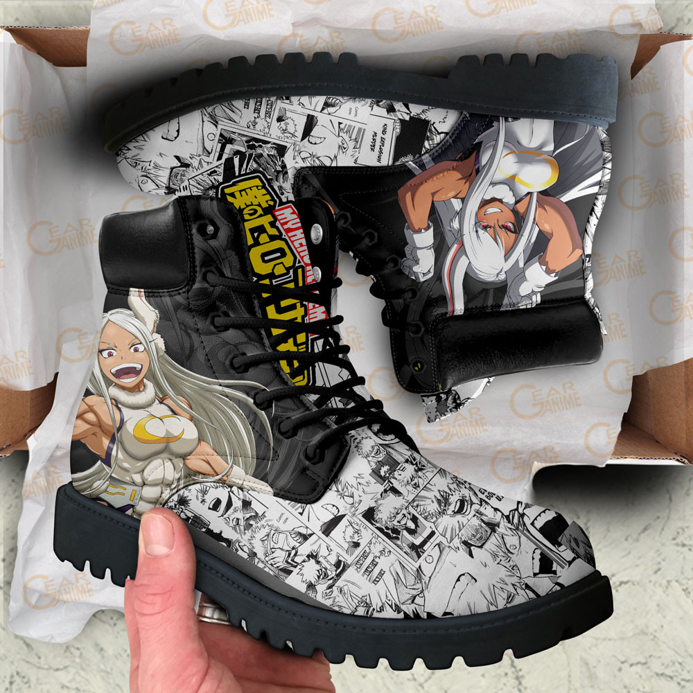 My Hero Academia Mirko Boots Anime Custom Shoes