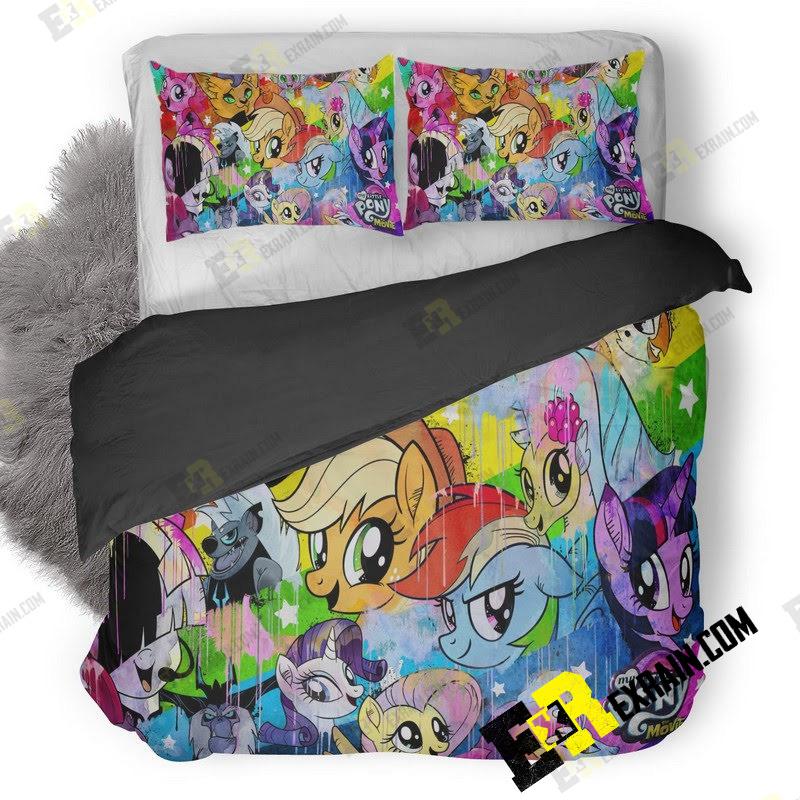 My Little Pony Movie Ph 3D Customized Duvet Cover Bedding Set