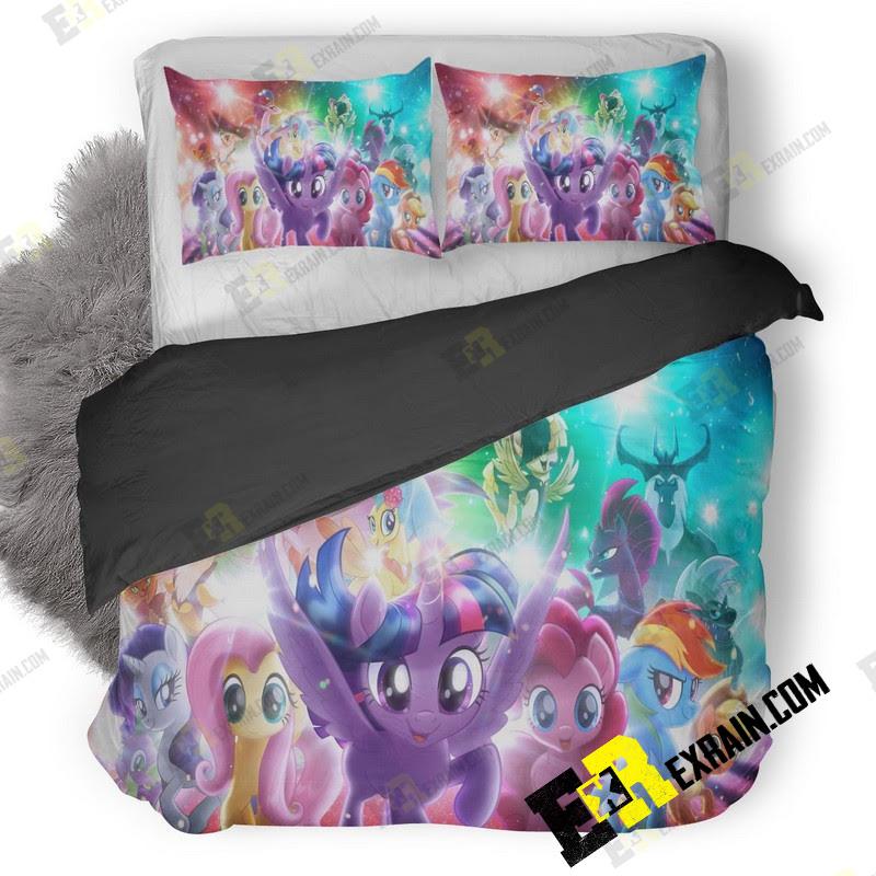 My Little Pony The Movie Hw 3D Customized Duvet Cover Bedding Set