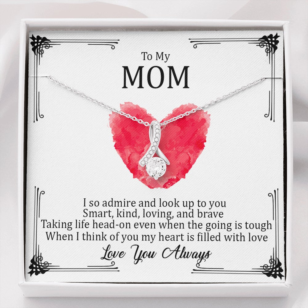 My Mom, My Heart Is Filled With Love –  Alluring Beauty Necklace