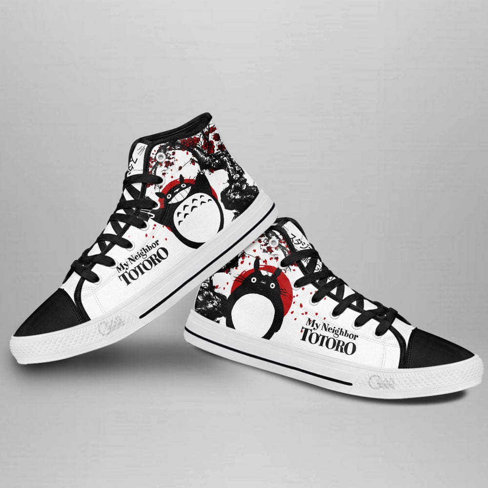 My Neighbor Totoro Anime Custom High Top Shoes Japan Style