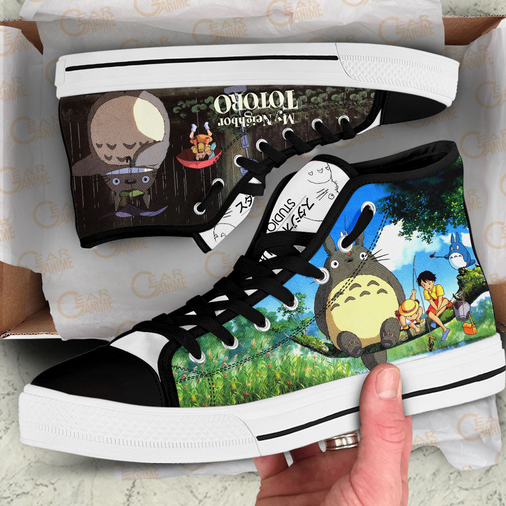 My Neighbor Totoro Anime Custom High Top Shoes