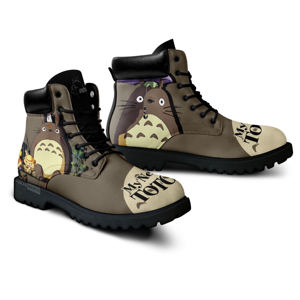 My Neighbor Totoro Boots Anime Custom Shoes