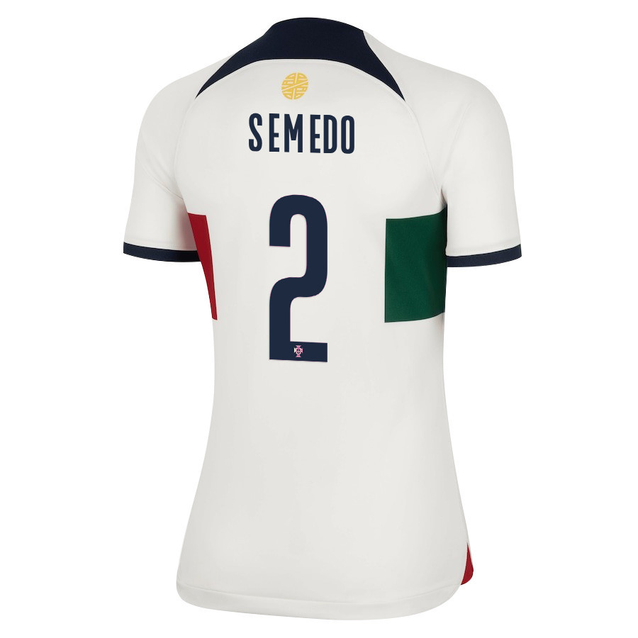 Nélson Semedo 2 Portugal National Team 2022-23 Qatar World Cup Women Soccer Jersey – Away