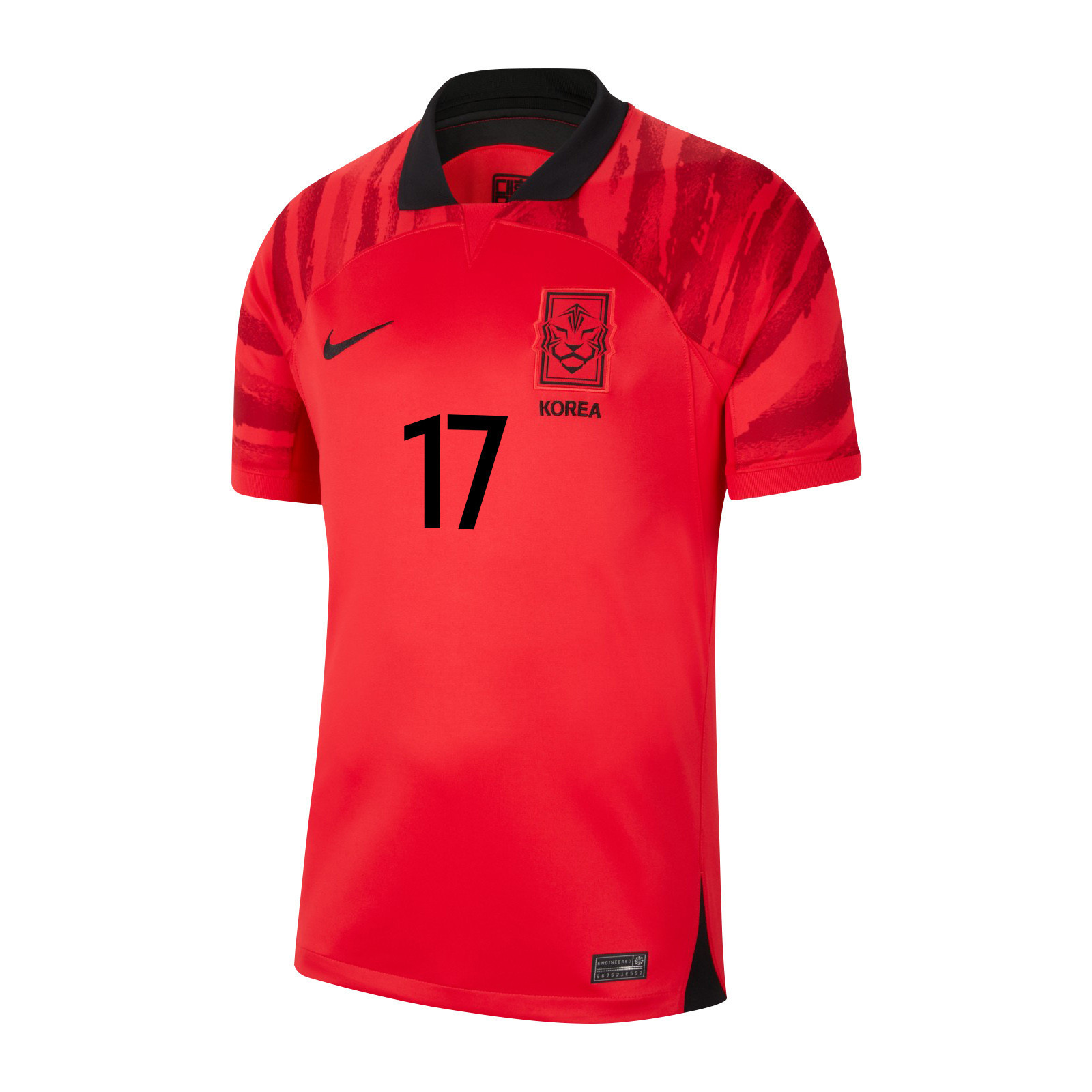 Na Sang-ho 17 South Korean National Team 2022-23 Qatar World Cup – Home Soccer Jersey, Men