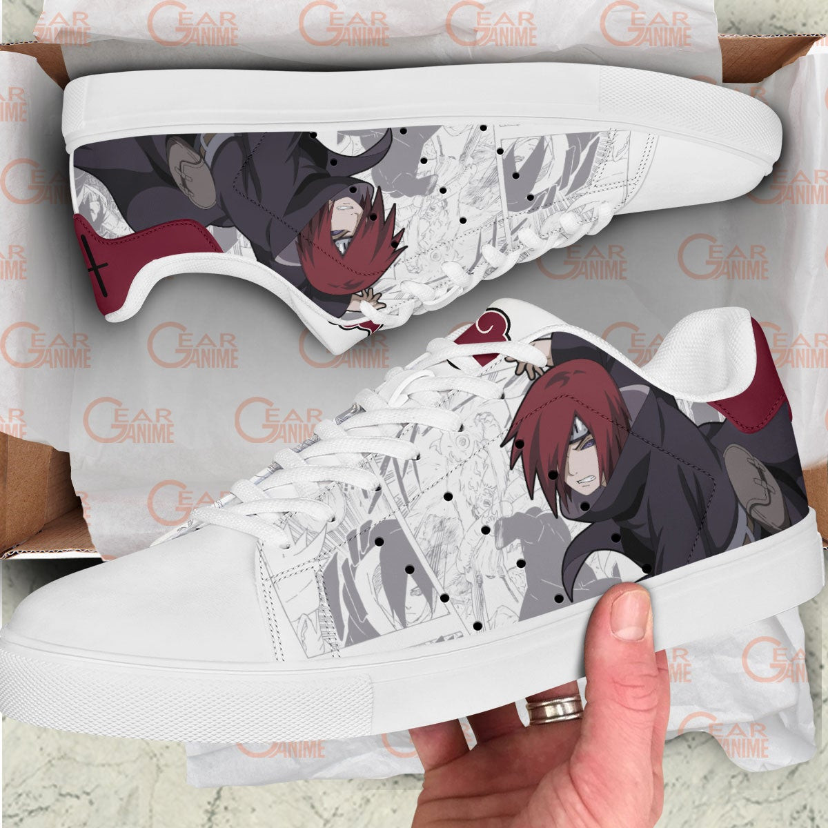 Nagato Skate Sneakers Custom NRT Anime Shoes
