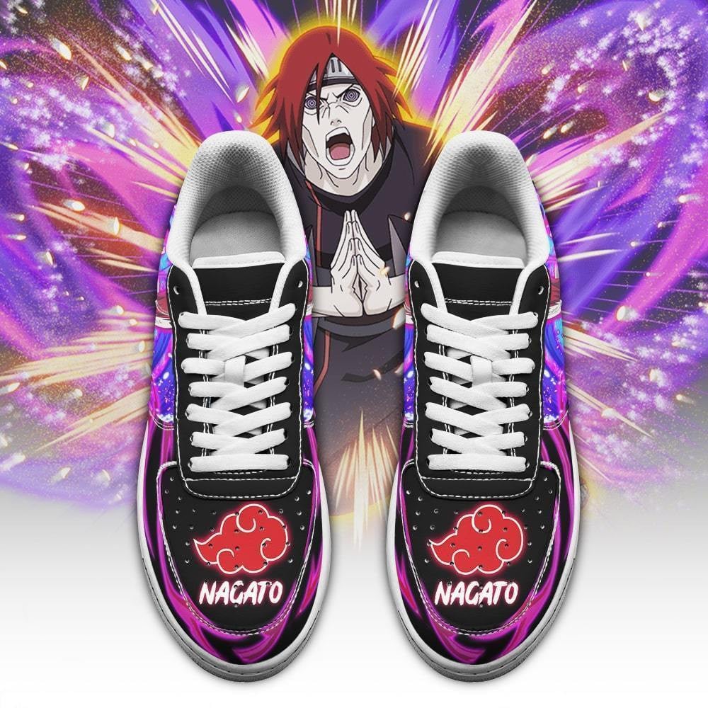 Nagato Sneakers Custom Anime Shoes Leather