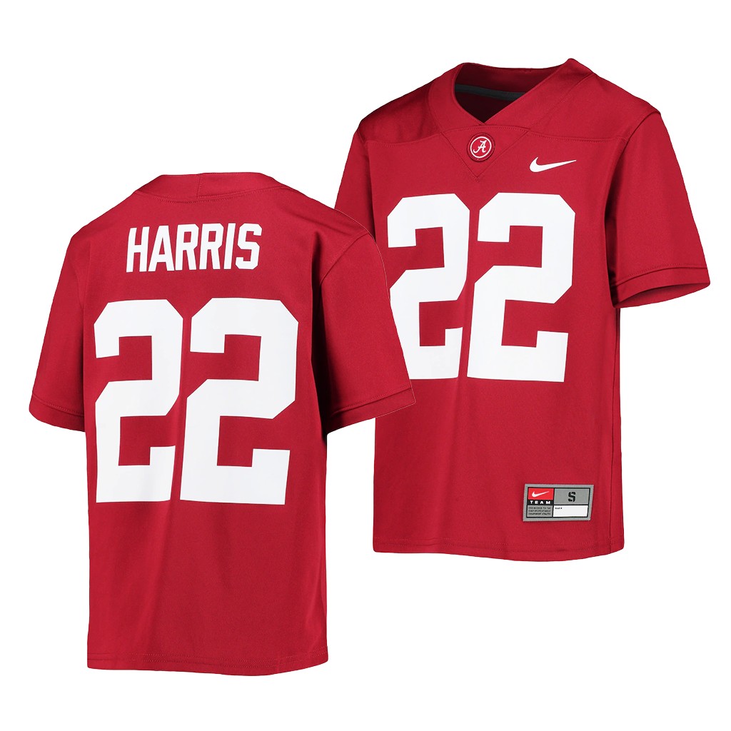 Najee Harris Alabama Crimson Tide Crimson College Alumni Youth Jersey