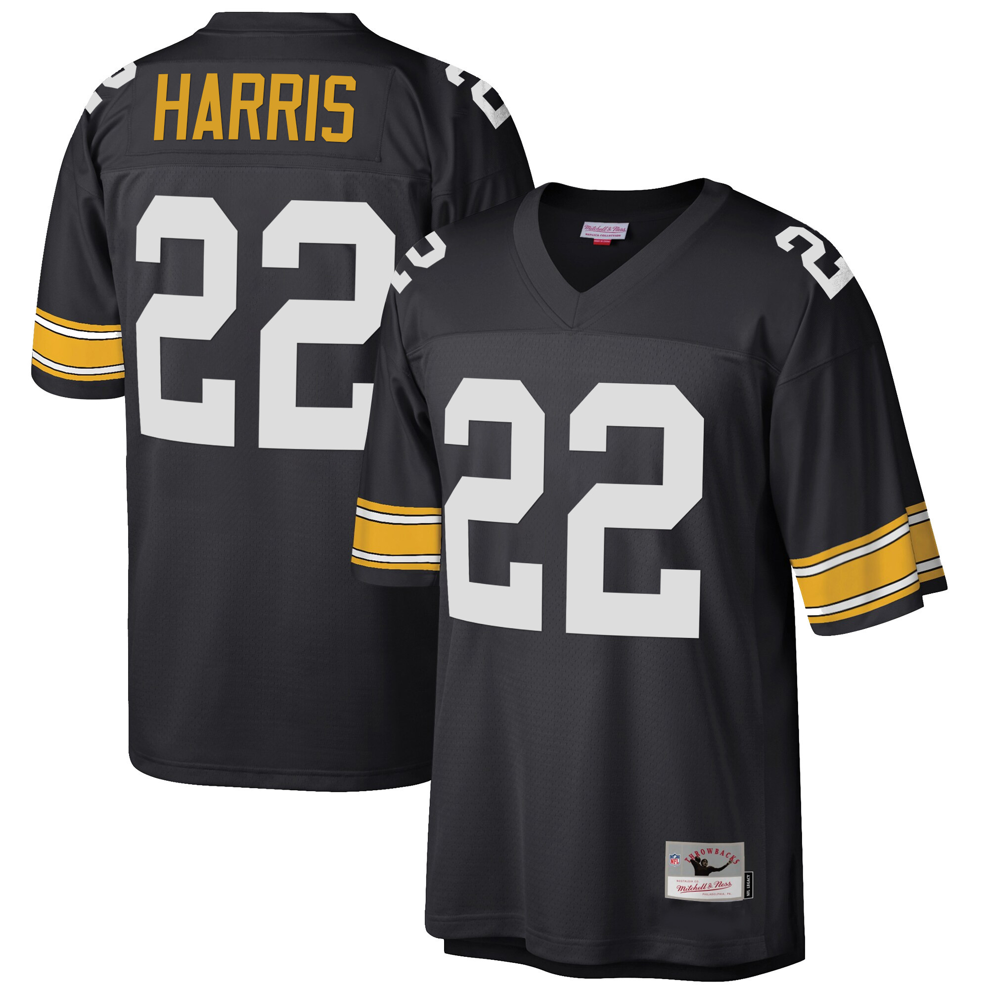 Najee Harris Pittsburgh Steelers Big & Tall 1996 Retired Jersey - All Stitched