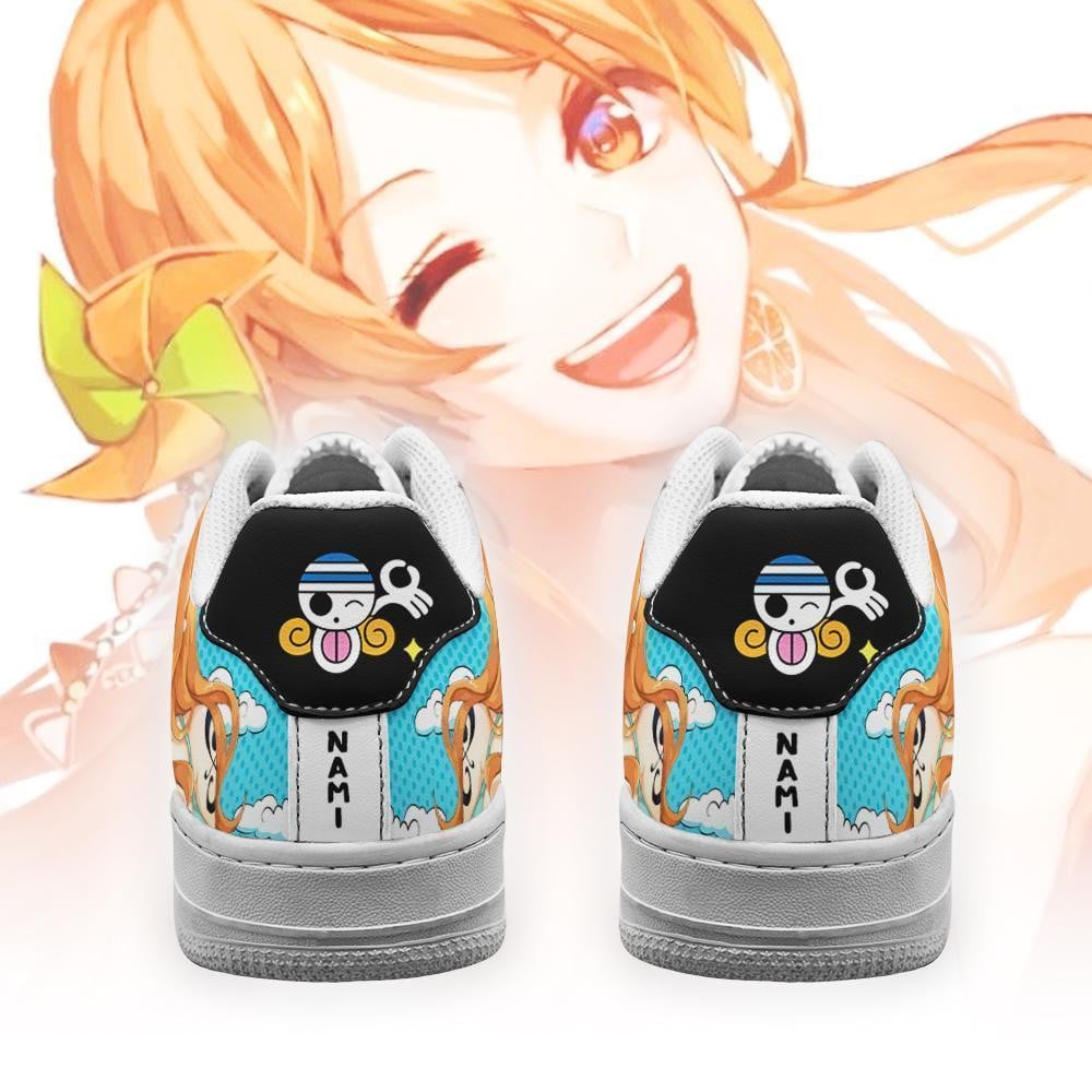 Nami Air Sneakers Custom Anime One Piece Shoes