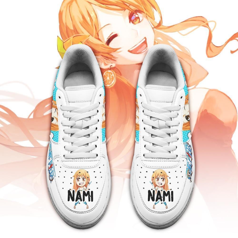 Nami Air Sneakers Custom Anime One Piece Shoes