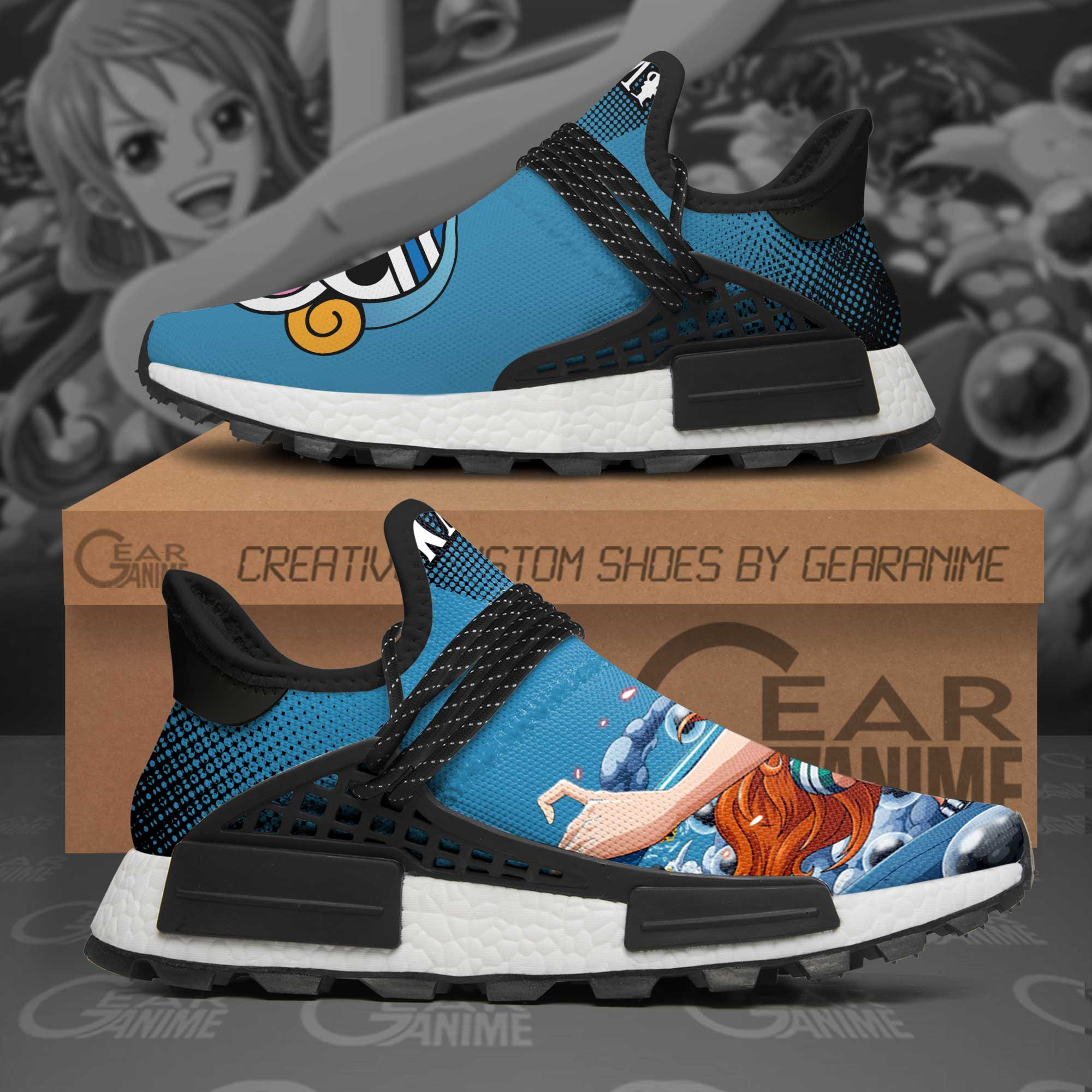 Nami Shoes One Piece Anime Shoes, NMD Shoes